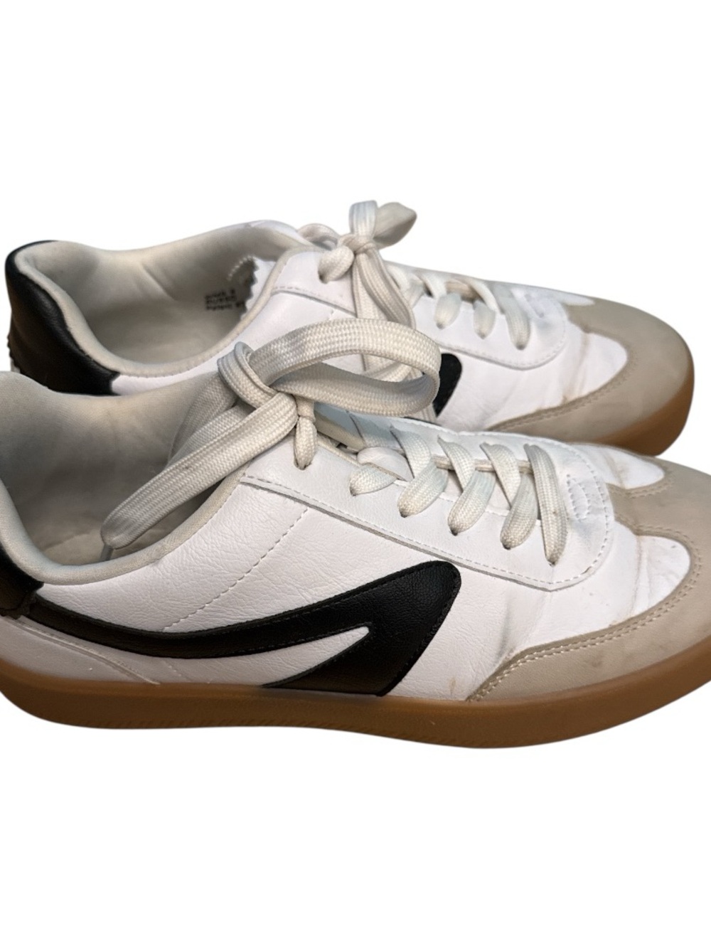 DV White and Black Sneakers Size 9